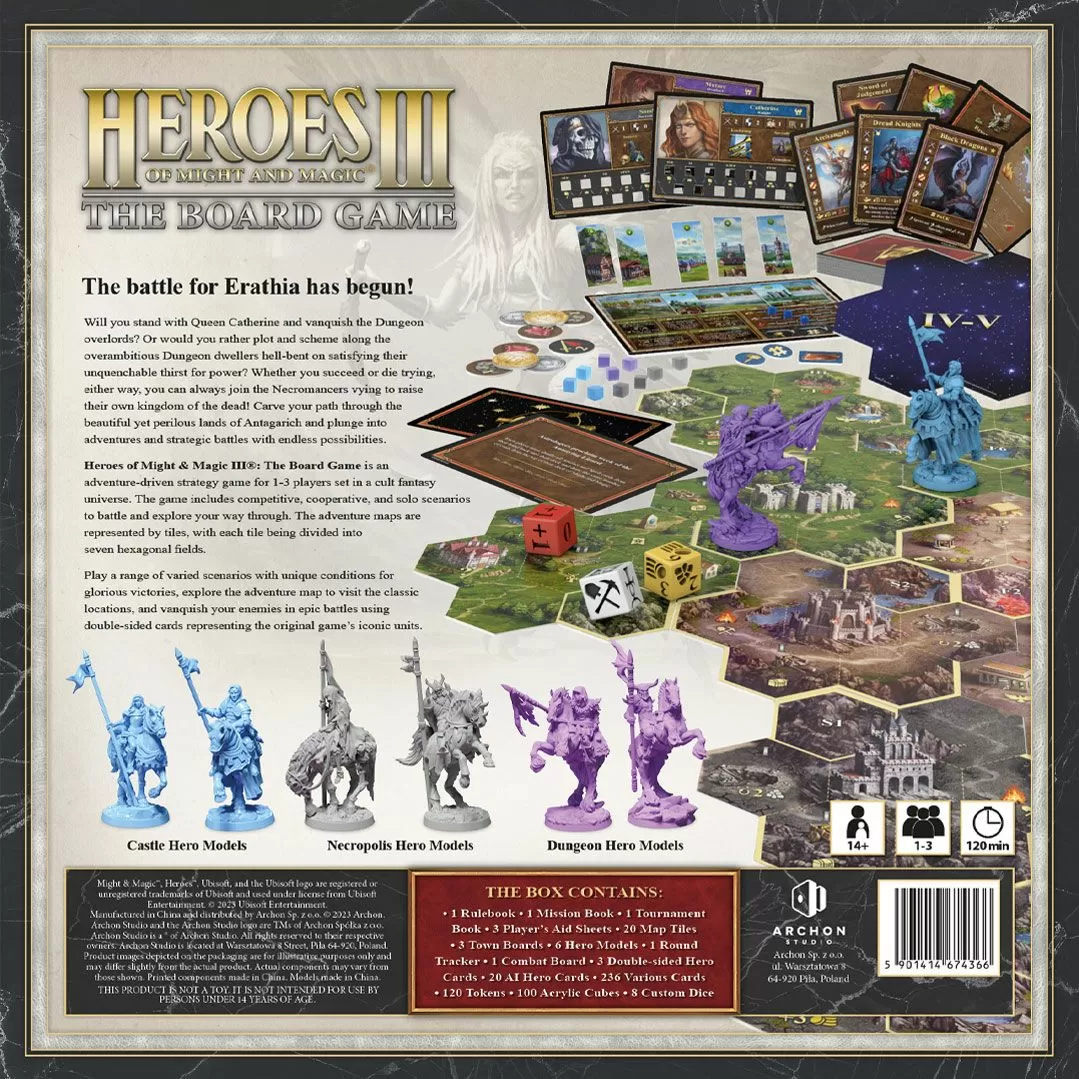 Heroes Of Might and Magic III : The Board Game - Core Game